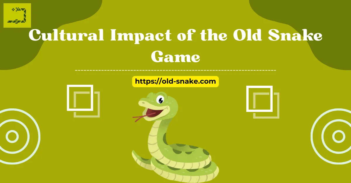 Cultural Impact of Old Snake Game